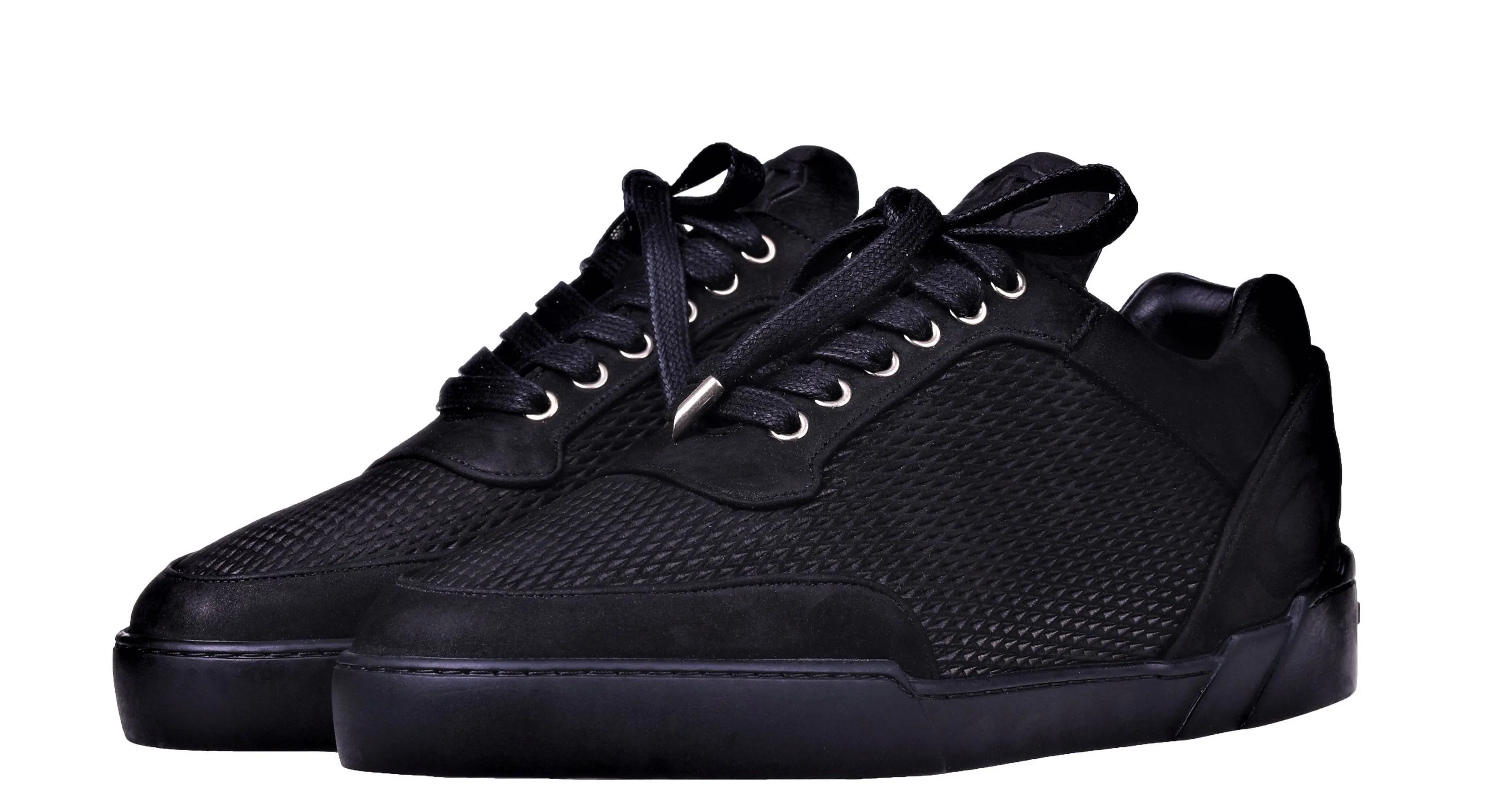 Low-Top ALL BLACK NUBUCK