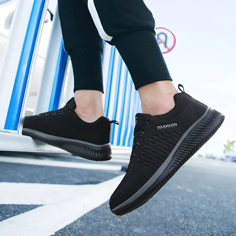 Men's Flying Woven Lightweight Breathable Running Shoes