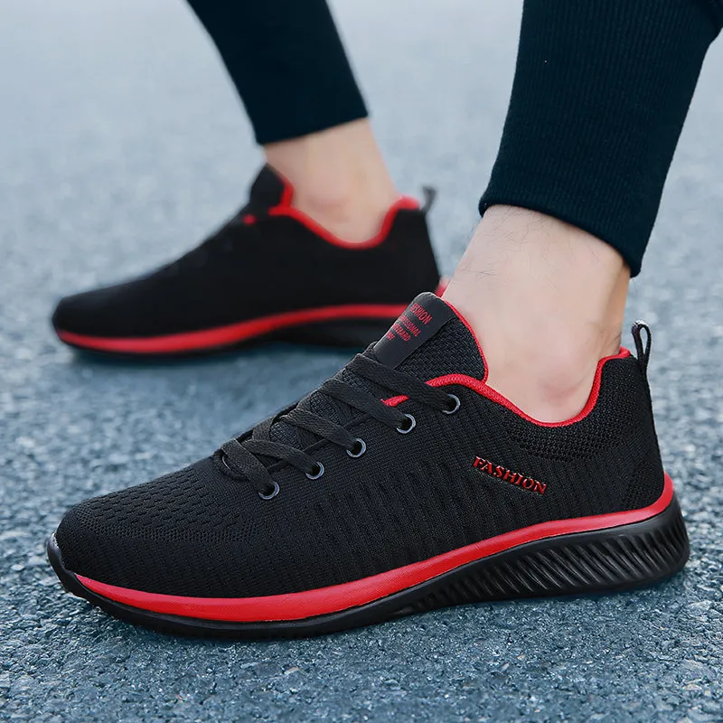 Men's Flying Woven Lightweight Breathable Running Shoes
