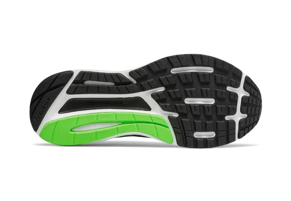 New Balance men's Synact running trainer black/green