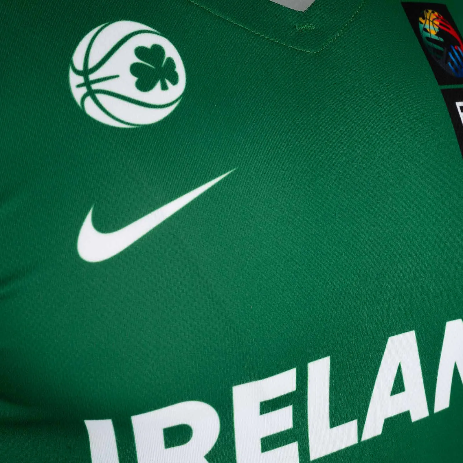 Nike Basketball Ireland 2024/25 Kids Home Jersey