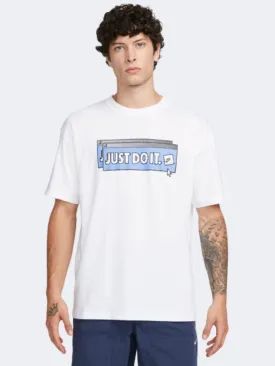 Nike M90 6Mo Jdi Men Lifestyle Lifestyle T-Shirt White