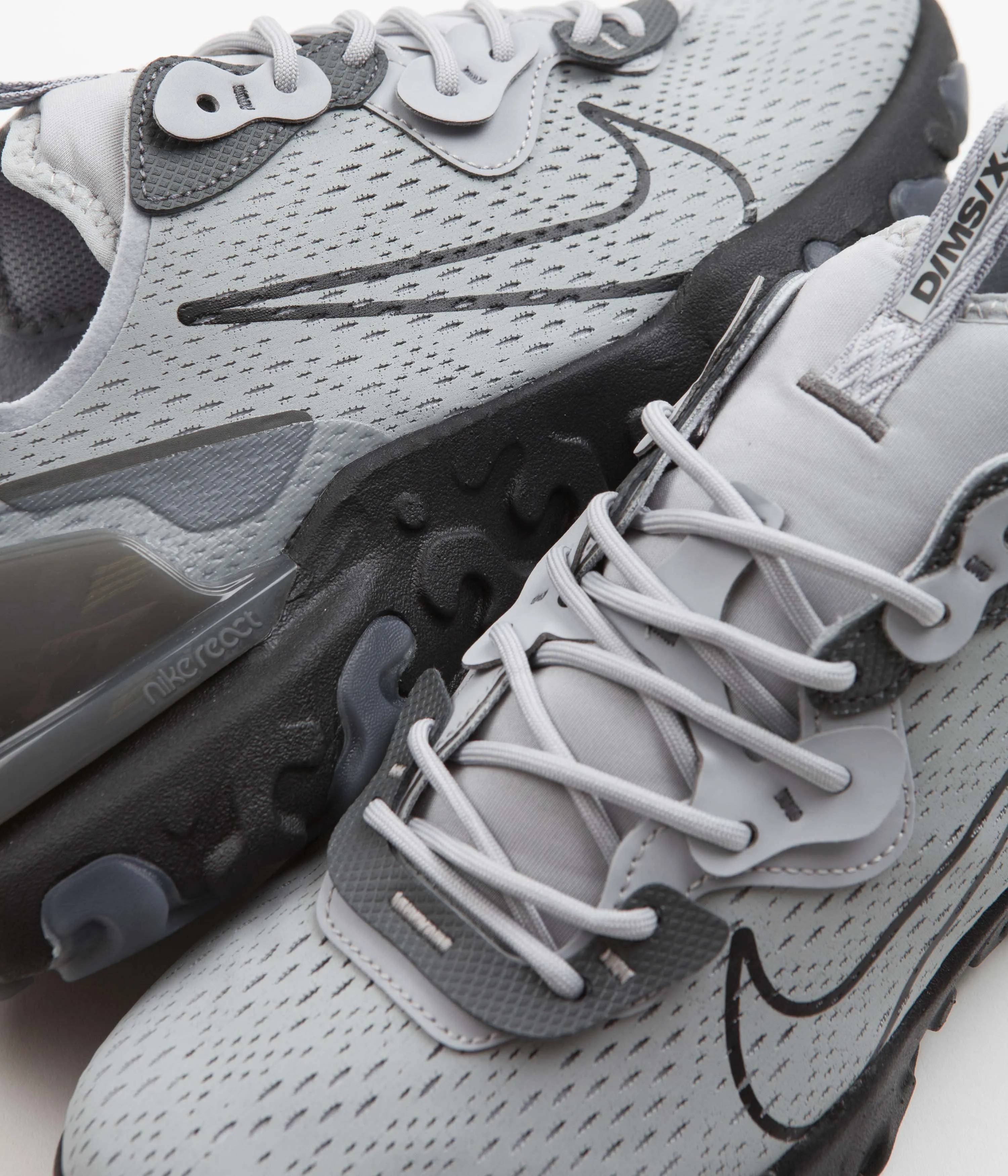 Nike React Vision Shoes - Wolf Grey / Black - Iron Grey