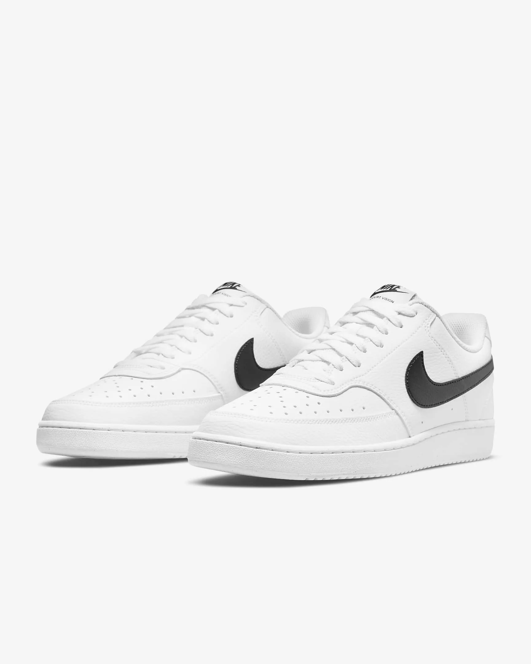 NIKE SB NIKE COURT VISION LO NEXT NATURE - WHITE/BLACK/WHITE