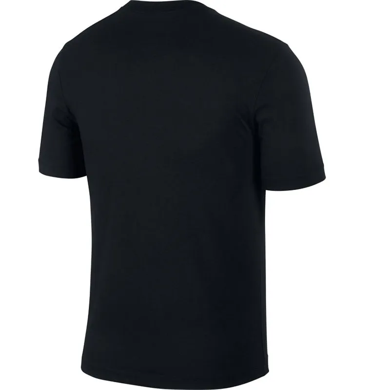 Nike T-Shirt Black/White Mens Sportswear