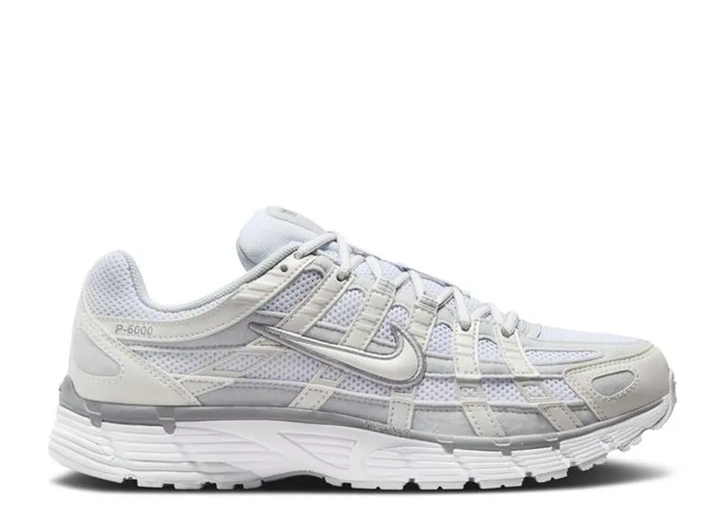 NIKE WMNS P-6000 'METALLIC SUMMIT WHITE' - FV6603-101
