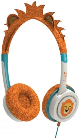 [OPEN BOX] IFROGZ Little Rockerz Costume Kids Headphone - Orange Lion