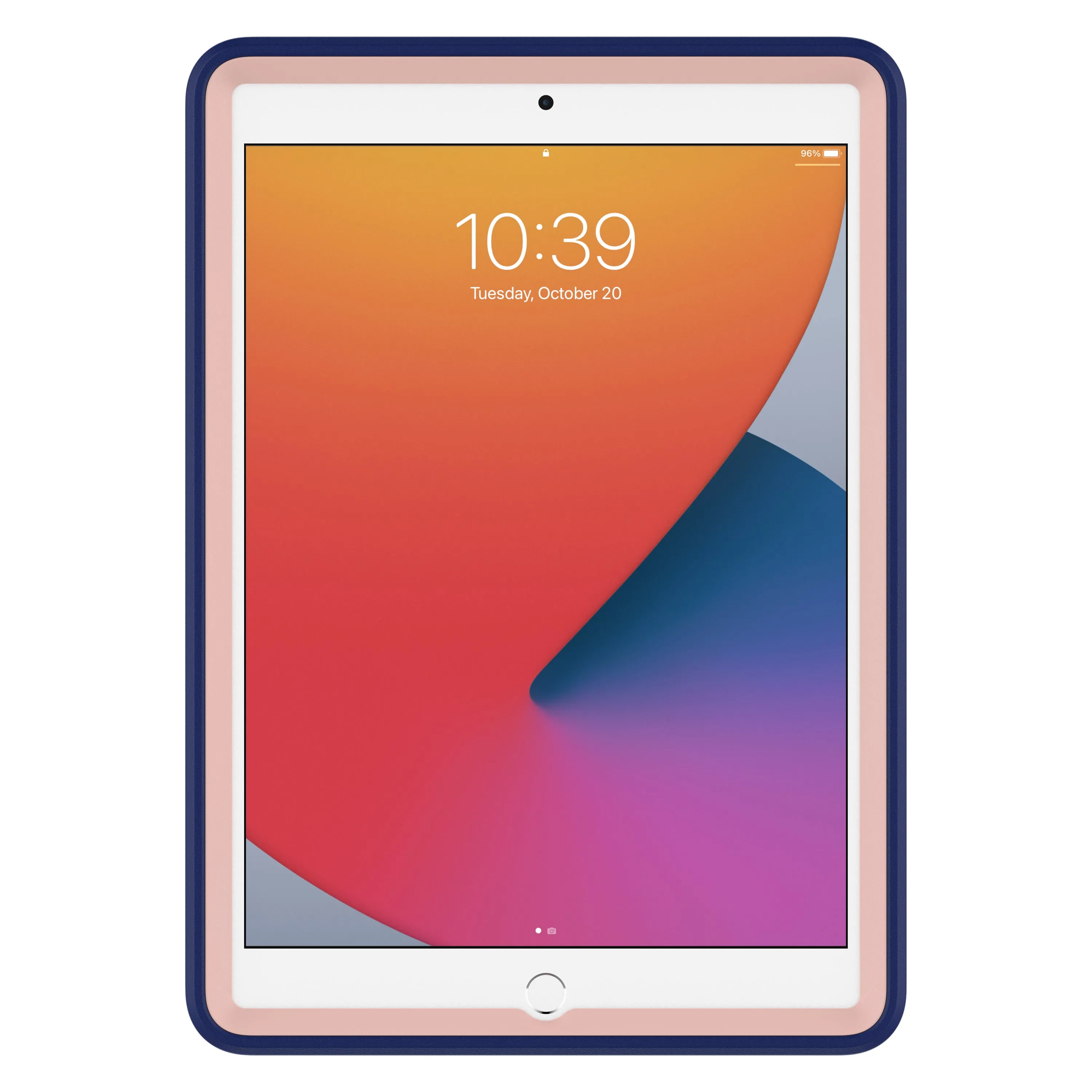 [OPEN BOX] OTTERBOX EZGrab Kids Education Cover with  Stand for Apple iPad 10.2   8th/7th gen Martian - Dark Blue