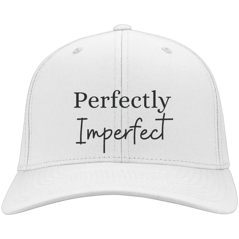 Perfectly Imperfect Brand Cap Hat