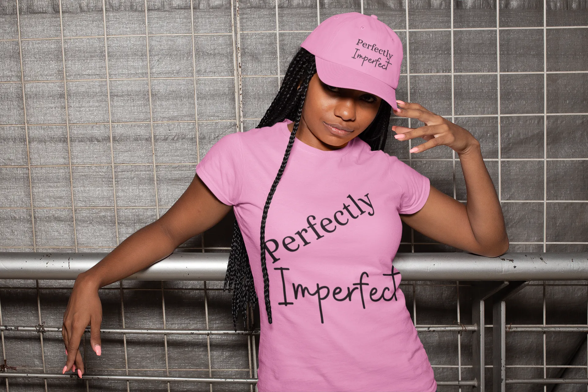 Perfectly Imperfect Brand Cap Hat