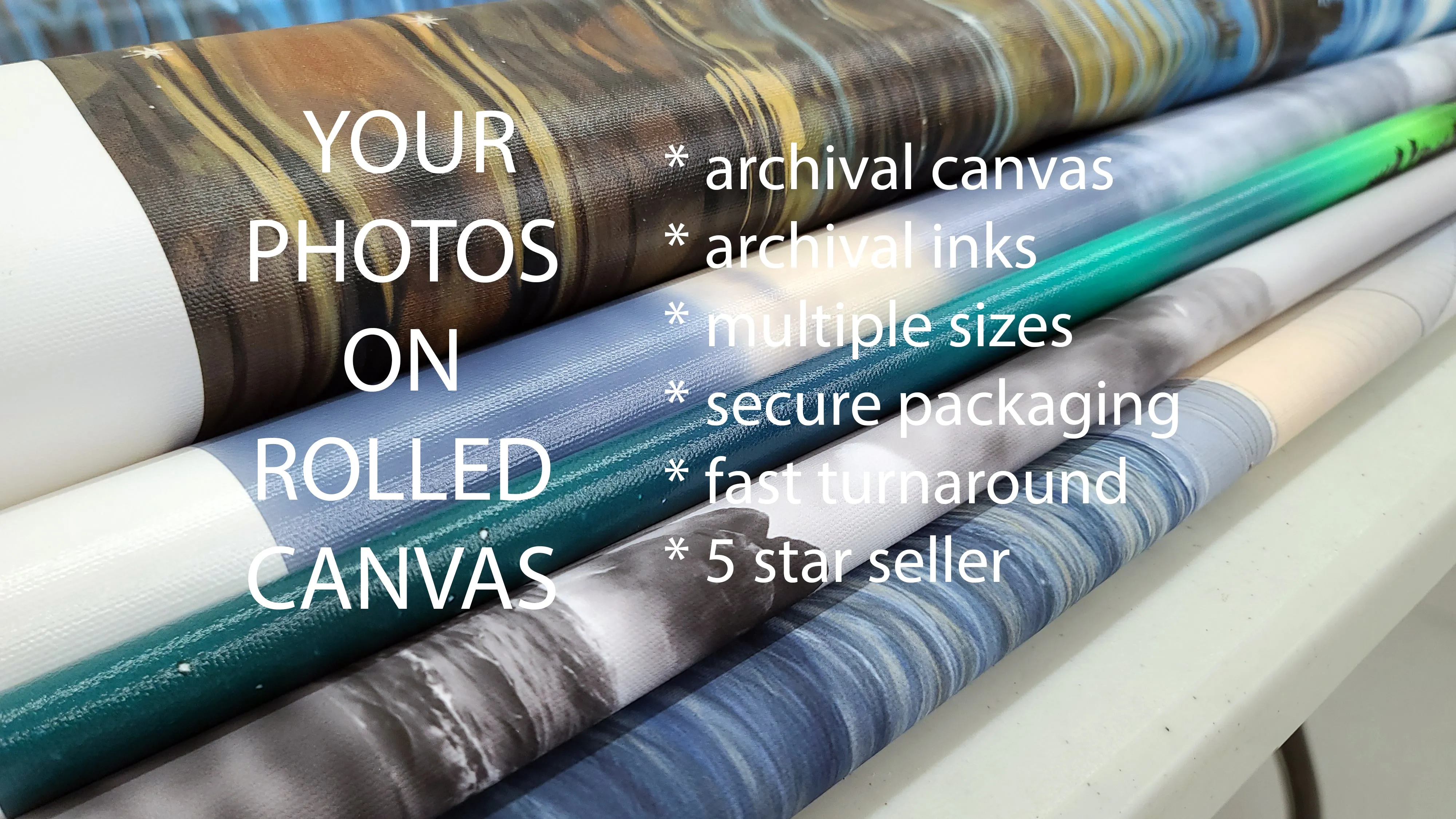 Rolled Canvas Printing