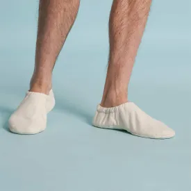 SATIE Glue-free 100% Organic Cotton Fleece Slippers (100% Biodegradable)