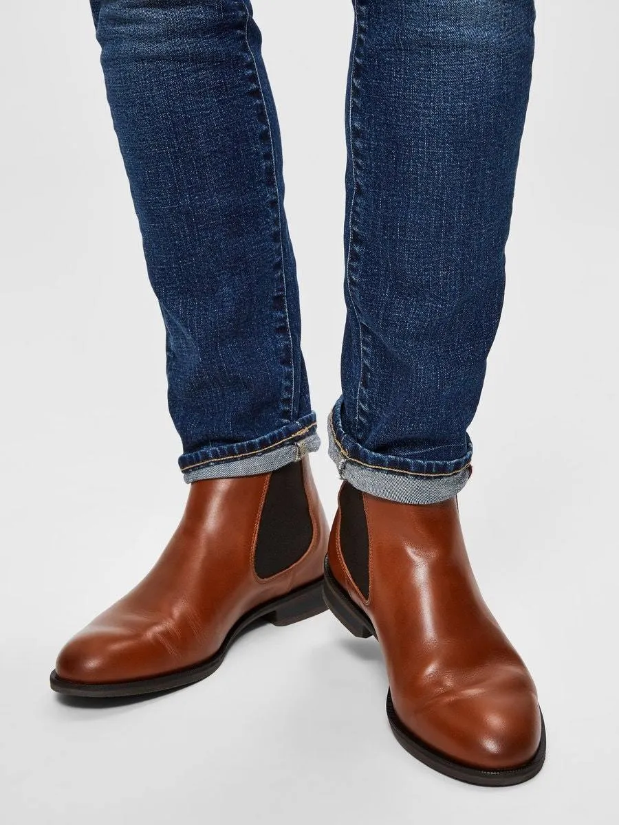 Selected Homme Louis - Chelsea læder støvler