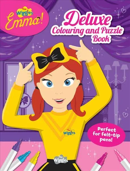 The Wiggles Emma Colouring Book Assorted Styles