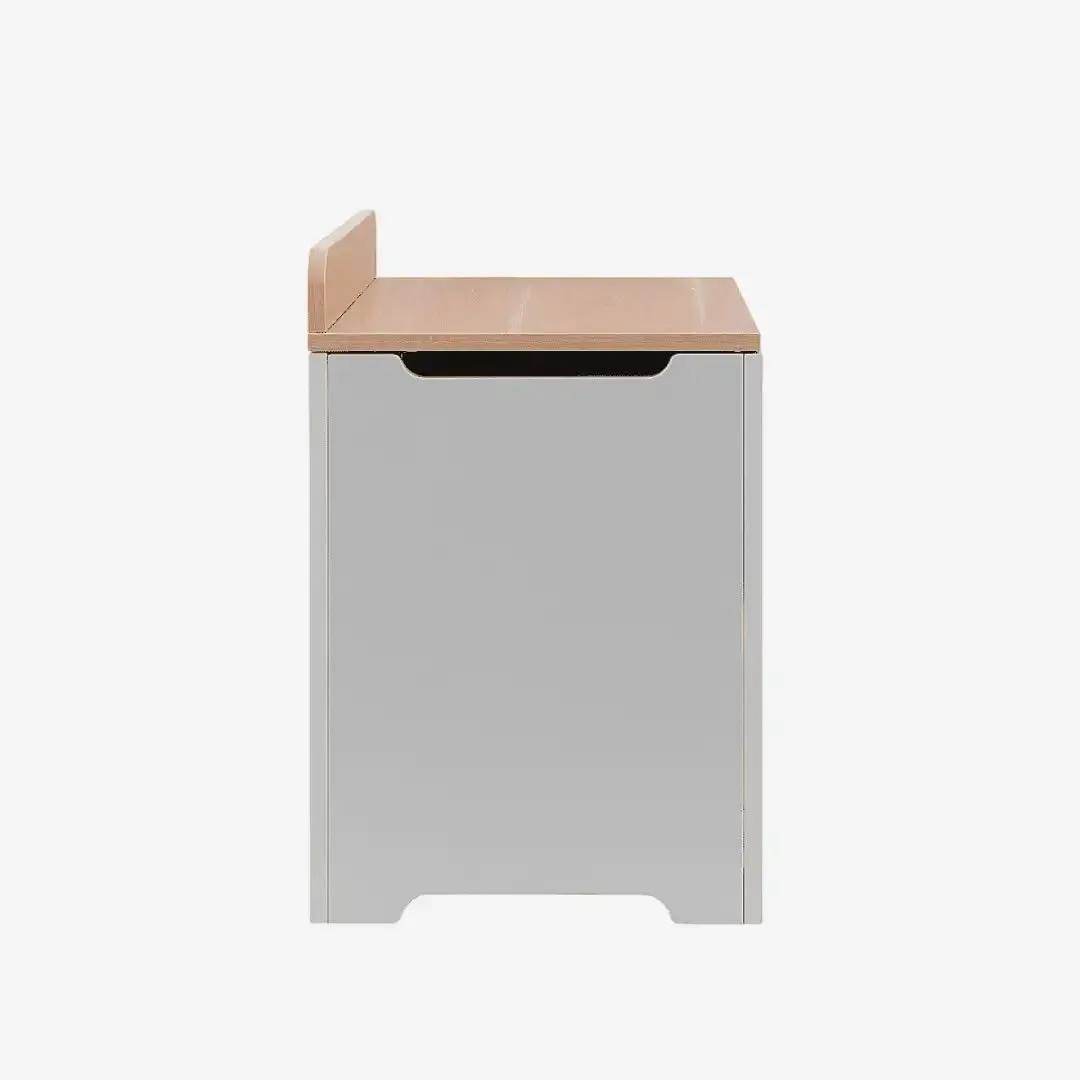 Tutti Bambini Rio Toy Box -  Dove Grey/Oak