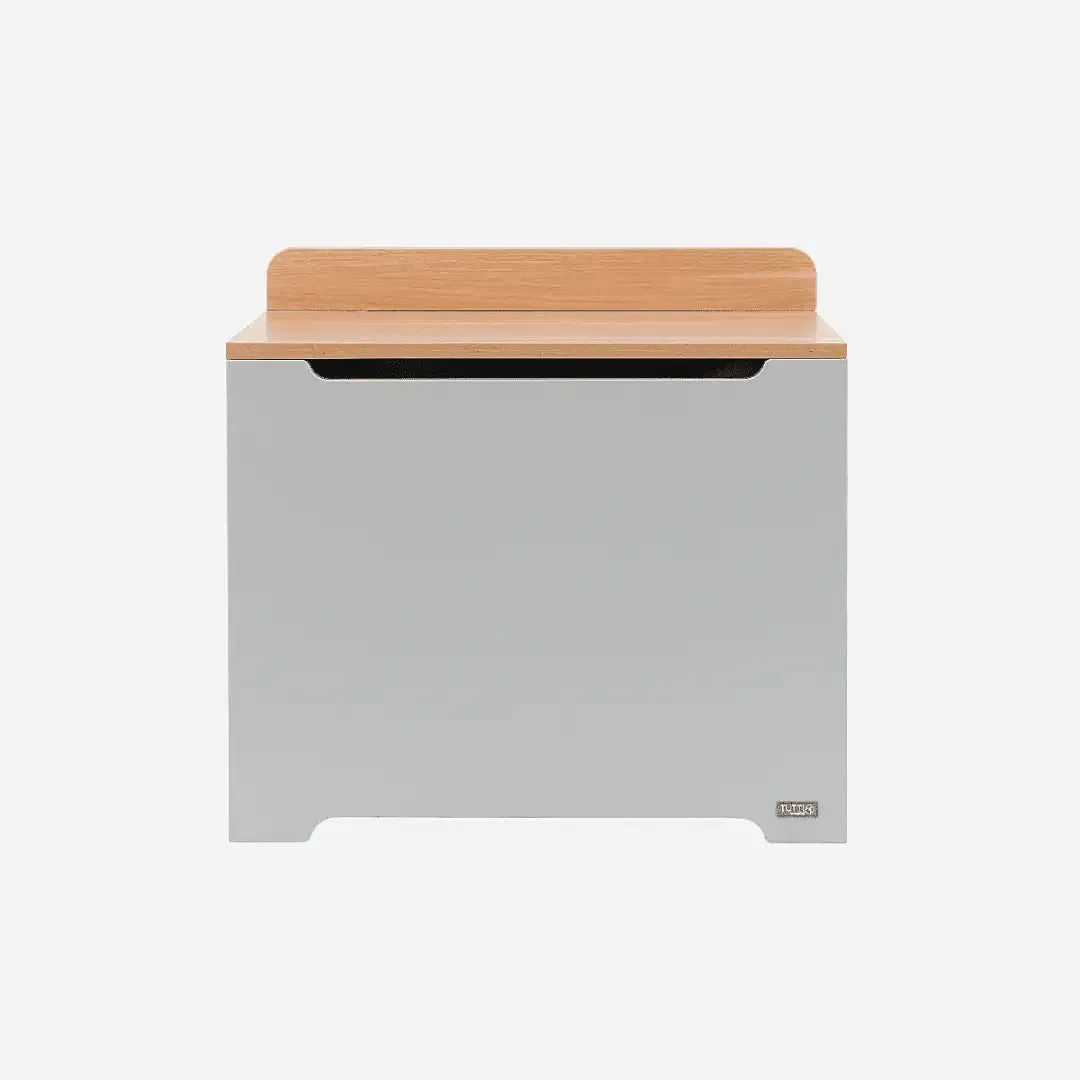Tutti Bambini Rio Toy Box -  Dove Grey/Oak