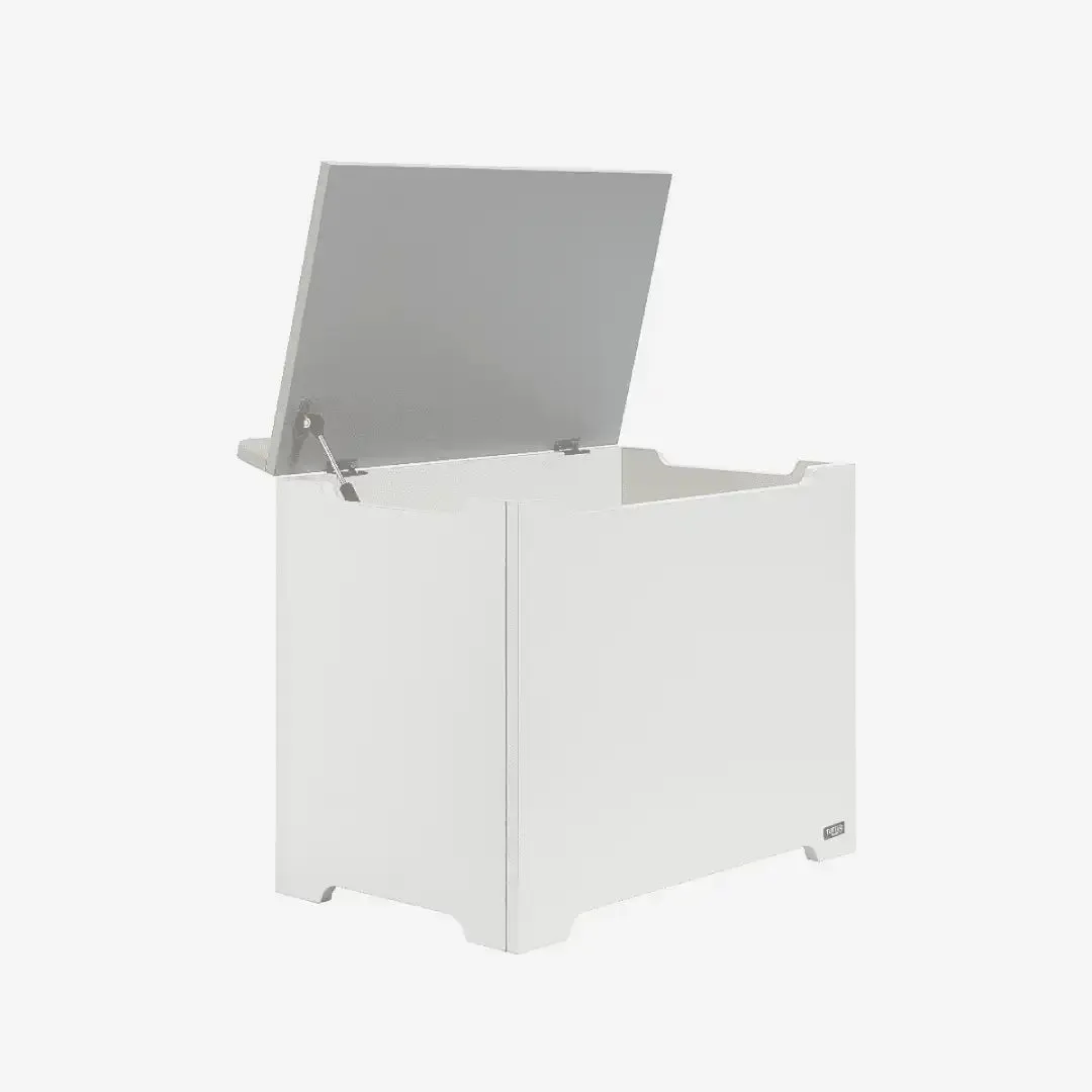 Tutti Bambini Rio Toy Box - White Dove/Grey