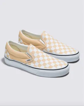 Vans Classic Slip On - Honey Peach Checkerboard