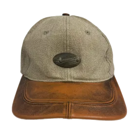 Vintage Nike Golf "Metal Swoosh" Tiger Woods Leather Bill Hat