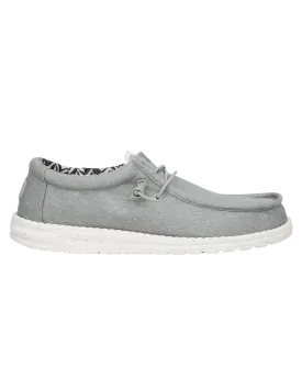 Wally Canvas Shoes in Light Grey