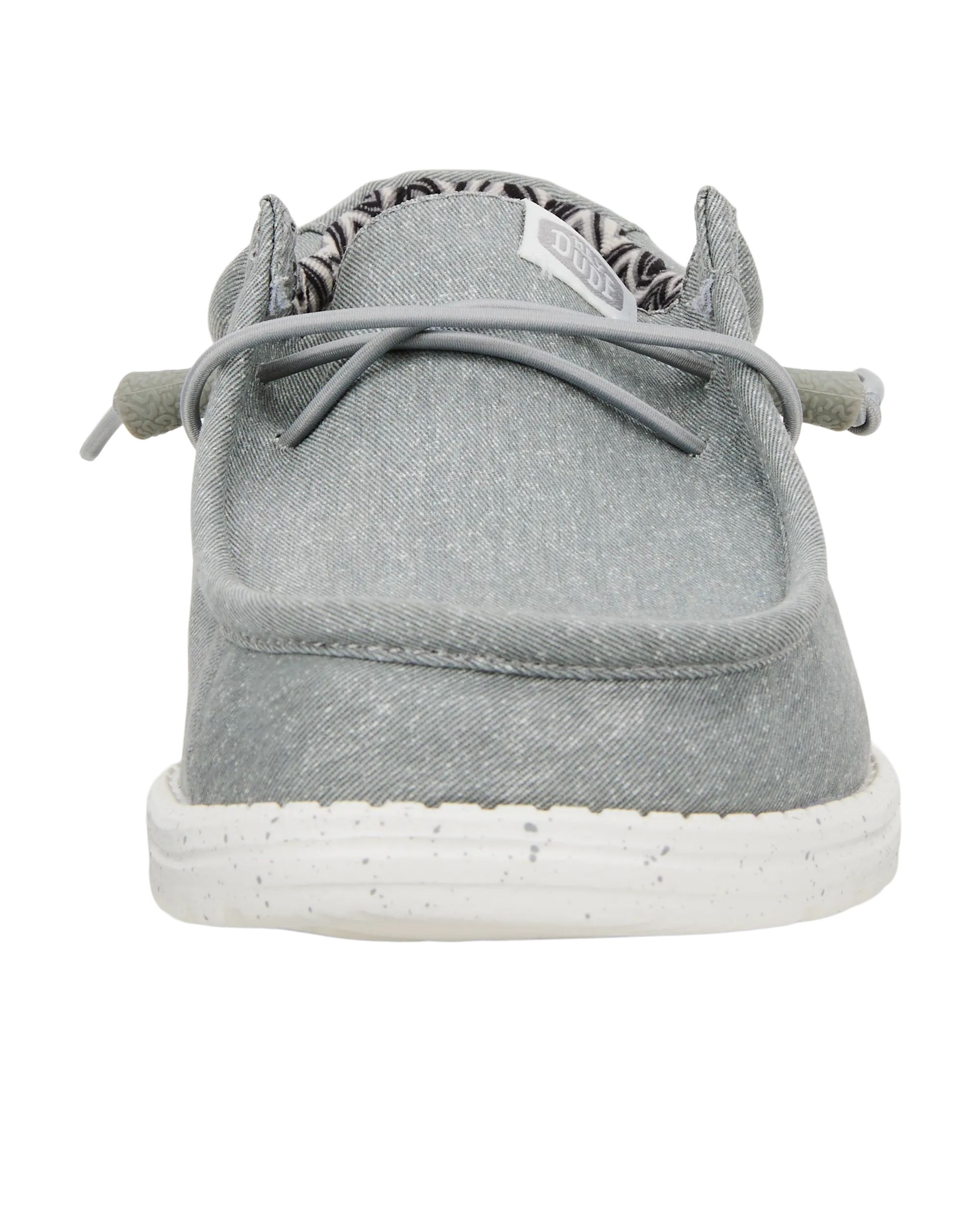 Wally Canvas Shoes in Light Grey