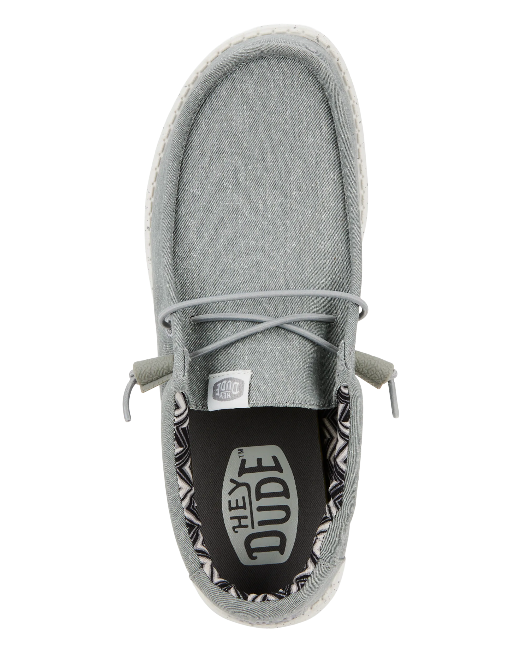 Wally Canvas Shoes in Light Grey