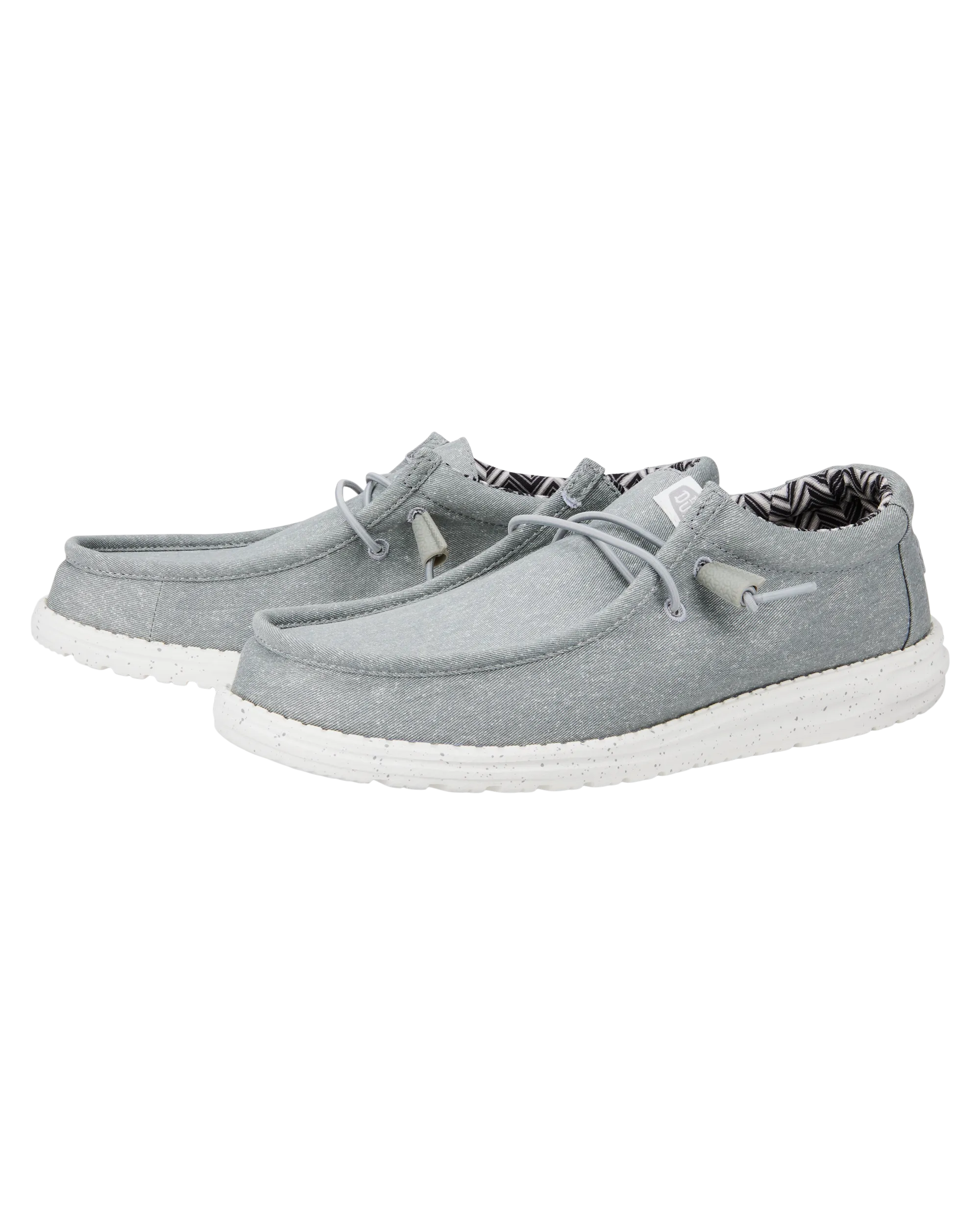 Wally Canvas Shoes in Light Grey