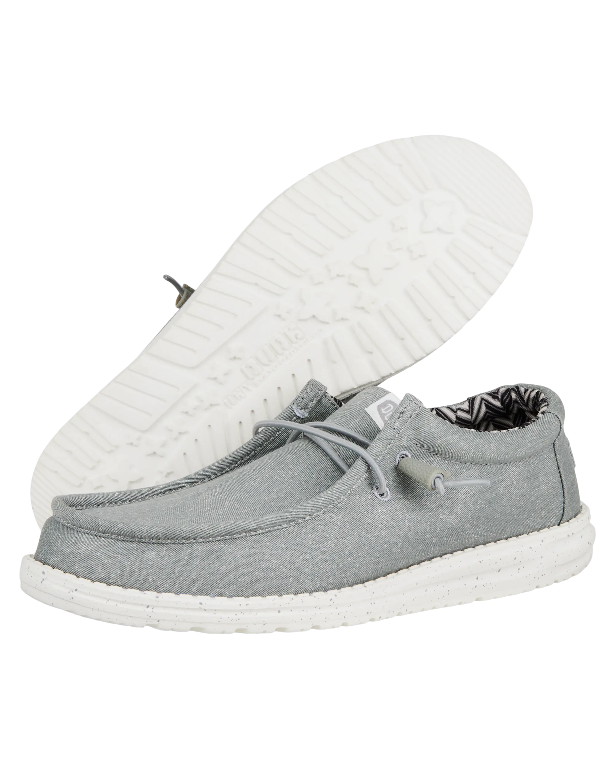 Wally Canvas Shoes in Light Grey
