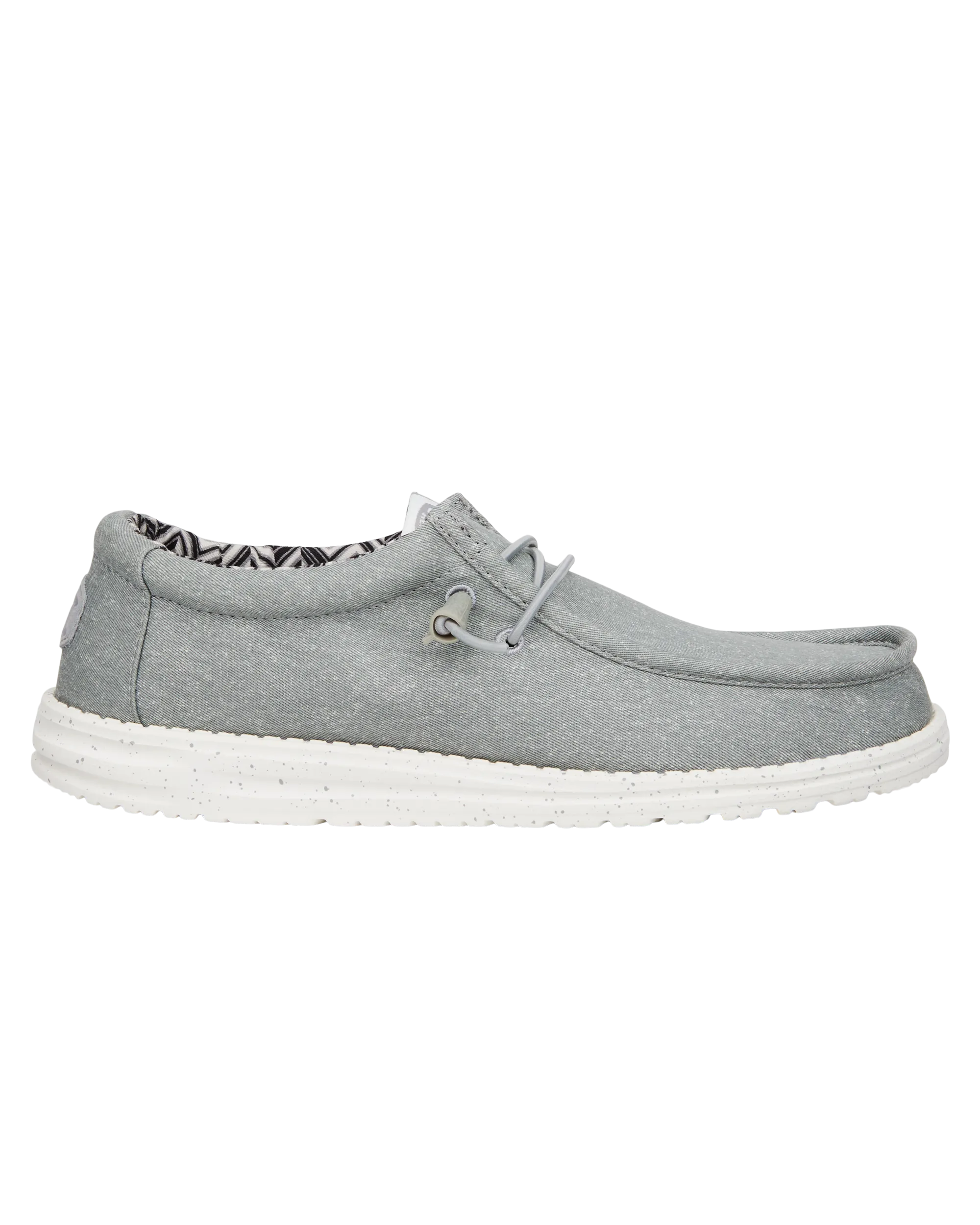 Wally Canvas Shoes in Light Grey