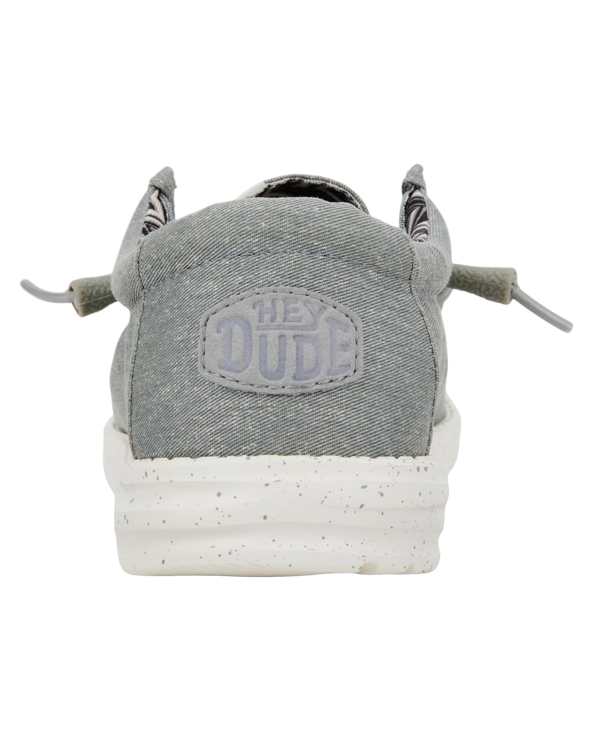 Wally Canvas Shoes in Light Grey