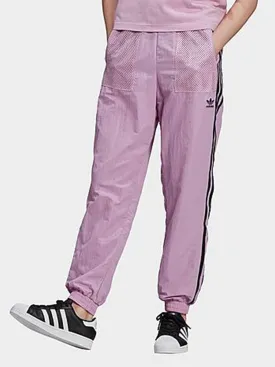Women's Brand Logo Patched Pants,Pink