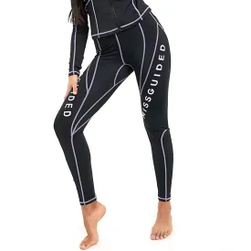 Women's Brand Printed Legging,Black