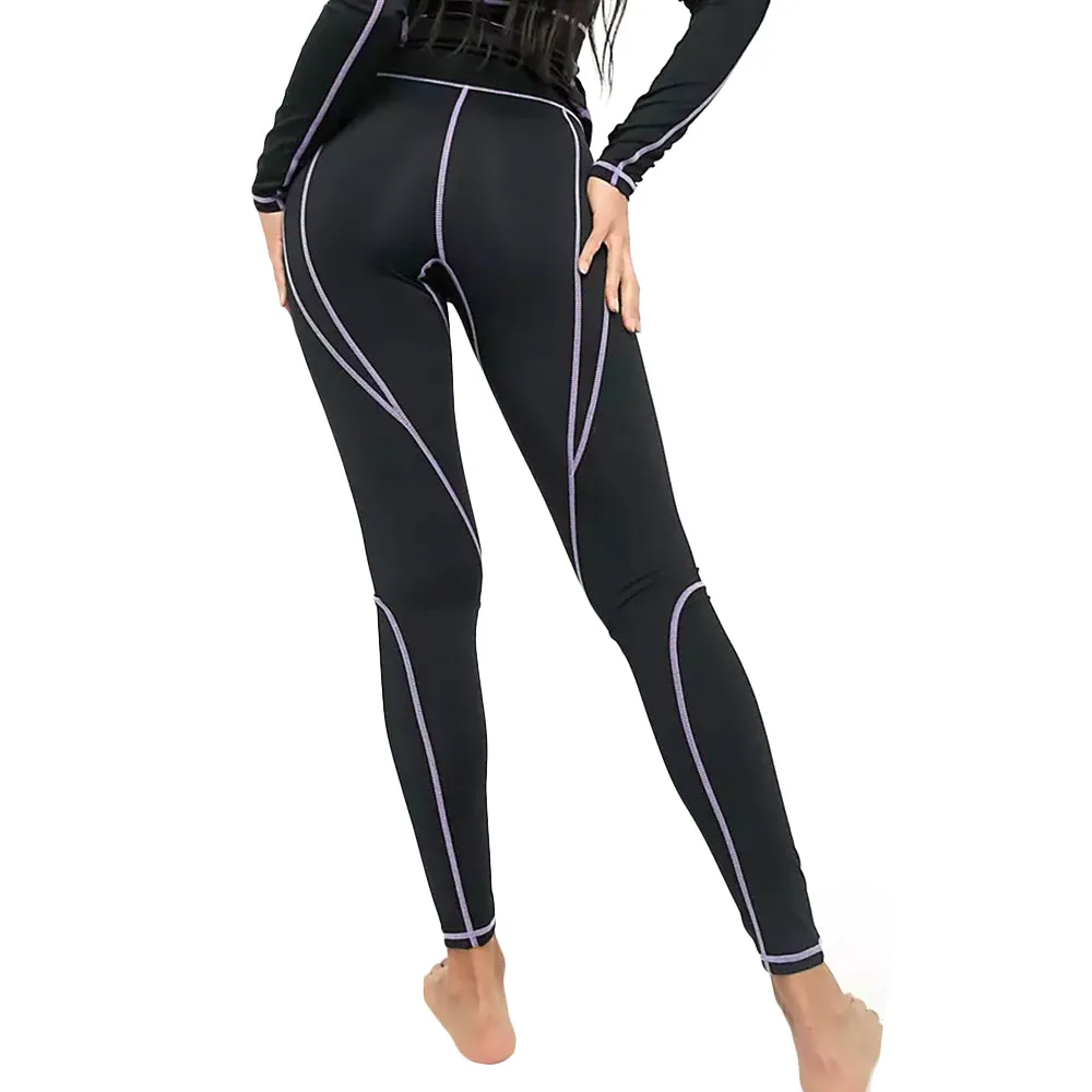 Women's Brand Printed Legging,Black